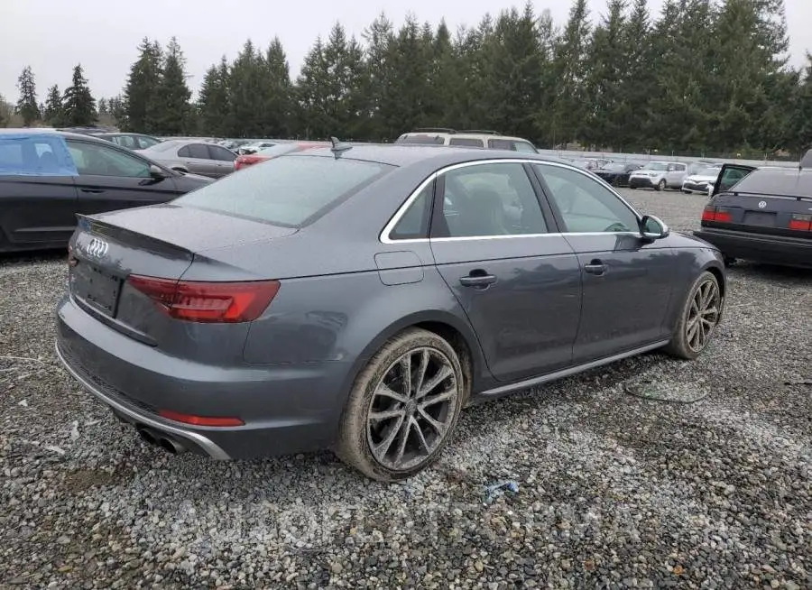 AUDI S4 PREMIUM 2019 vin WAUB4AF43KA105641 from auto auction Copart