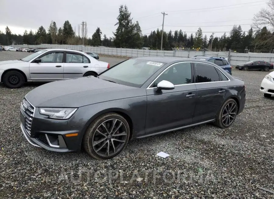 AUDI S4 PREMIUM 2019 vin WAUB4AF43KA105641 from auto auction Copart