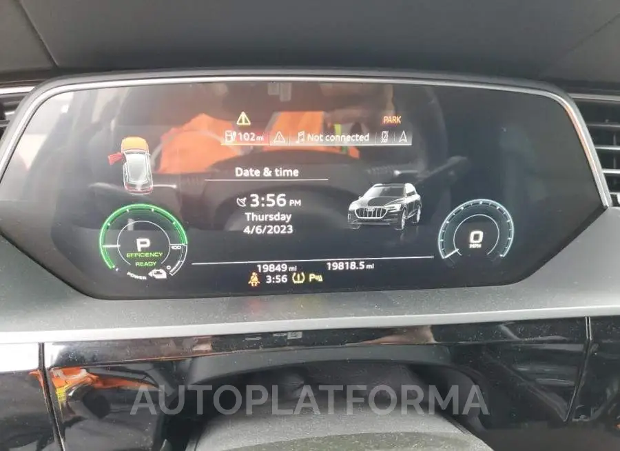 AUDI E-TRON PRE 2019 vin WA1VABGE5KB023372 from auto auction Copart