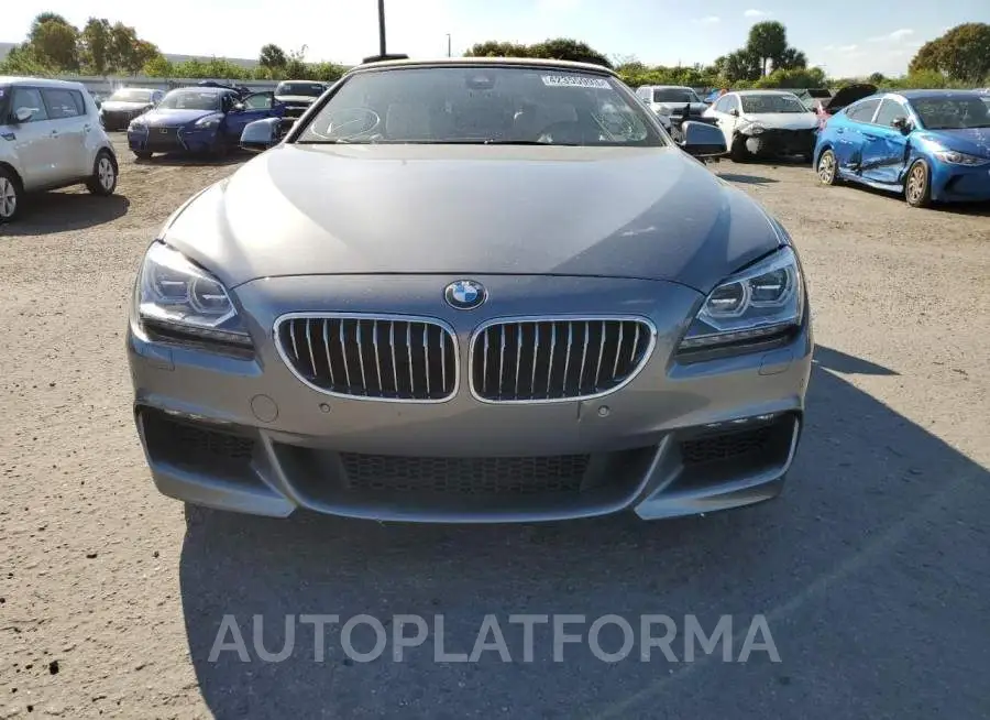 BMW 640 I 2015 vin WBALW7C55FD596197 from auto auction Copart