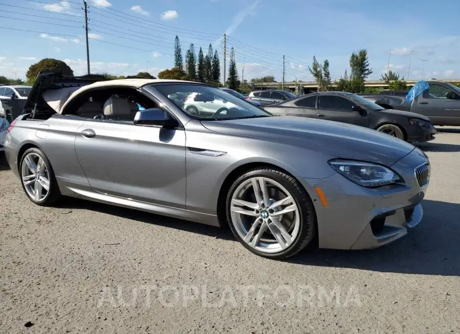 BMW 640 I 2015 vin WBALW7C55FD596197 from auto auction Copart