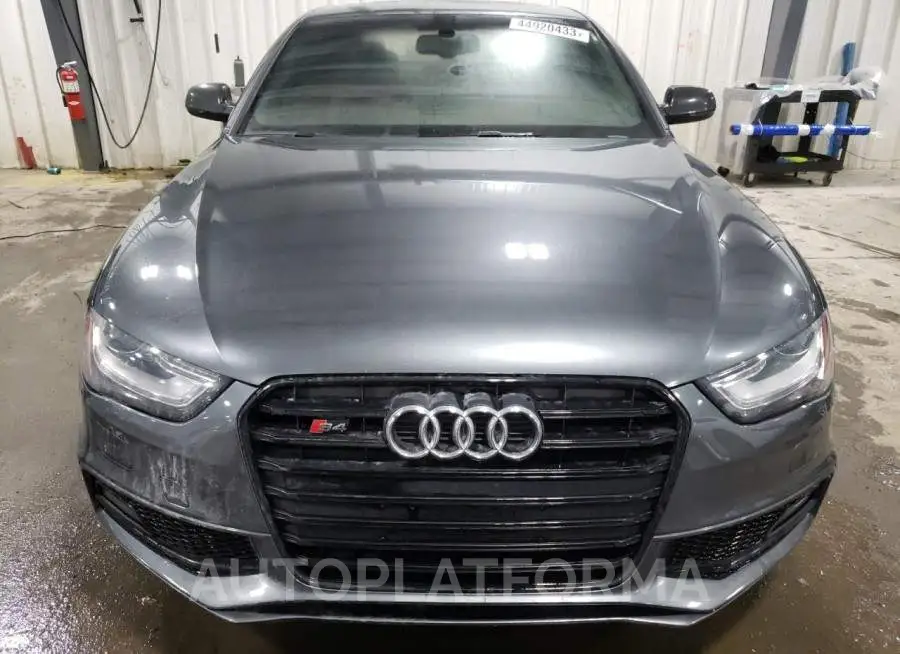 AUDI S4 PREMIUM 2015 vin WAUBGAFL3FA031769 from auto auction Copart