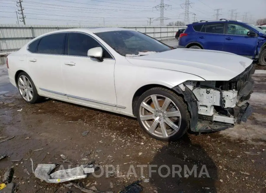 VOLVO S90 T6 INS 2018 vin LVY992ML1JP021860 from auto auction Copart