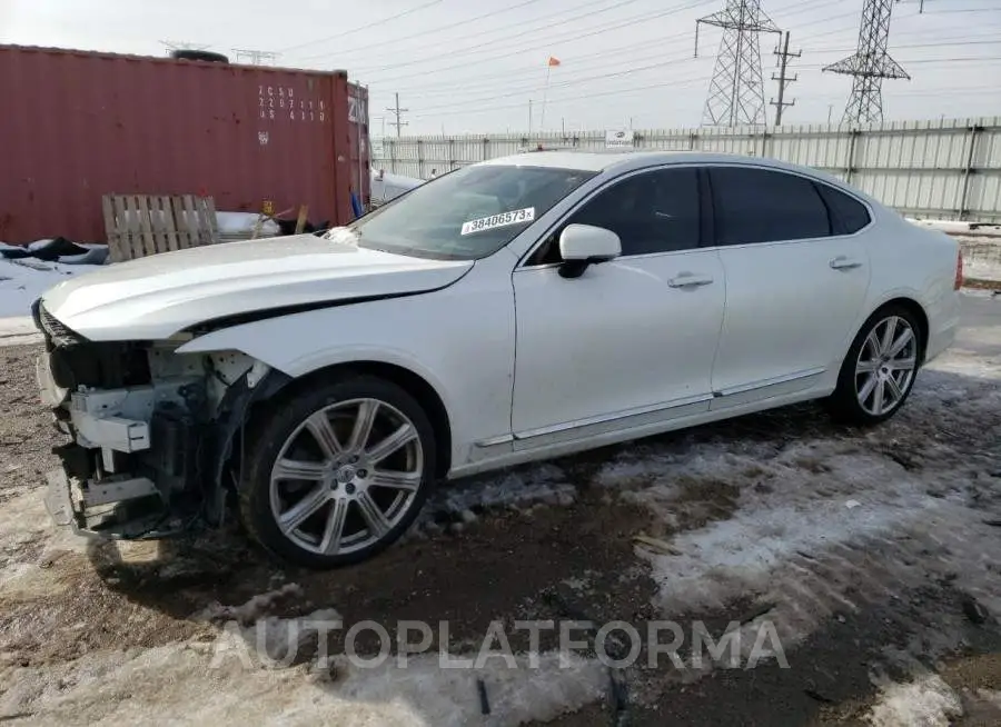 VOLVO S90 T6 INS 2018 vin LVY992ML1JP021860 from auto auction Copart