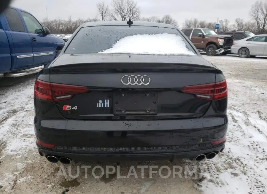 AUDI S4 PRESTIG 2018 vin WAUC4AF46JA202190 from auto auction Copart