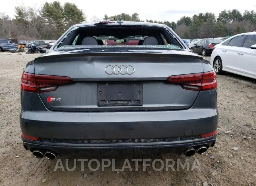 AUDI S4 PRESTIG 2019 vin WAUC4AF4XKA005721 from auto auction Copart