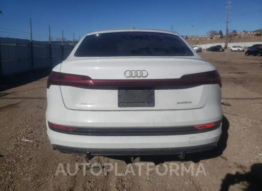 AUDI E-TRON SPO 2021 vin WA13ABGEXMB007257 from auto auction Copart