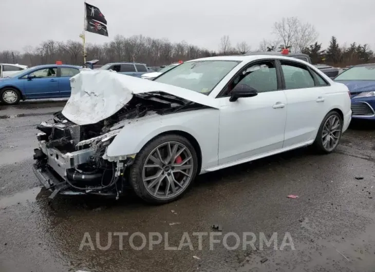 AUDI S4 PREMIUM 2022 vin WAUB4AF4XNA033583 from auto auction Copart