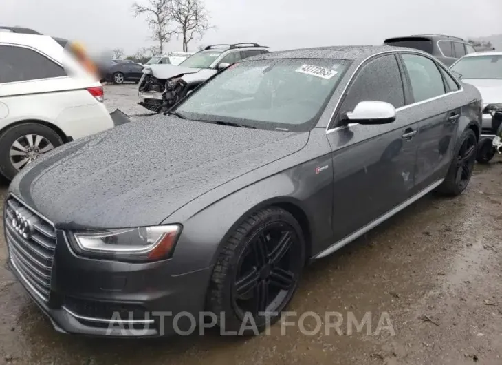 AUDI S4 PREMIUM 2016 vin WAUBGAFL8GA004987 from auto auction Copart