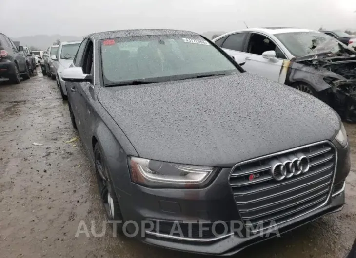 AUDI S4 PREMIUM 2016 vin WAUBGAFL8GA004987 from auto auction Copart