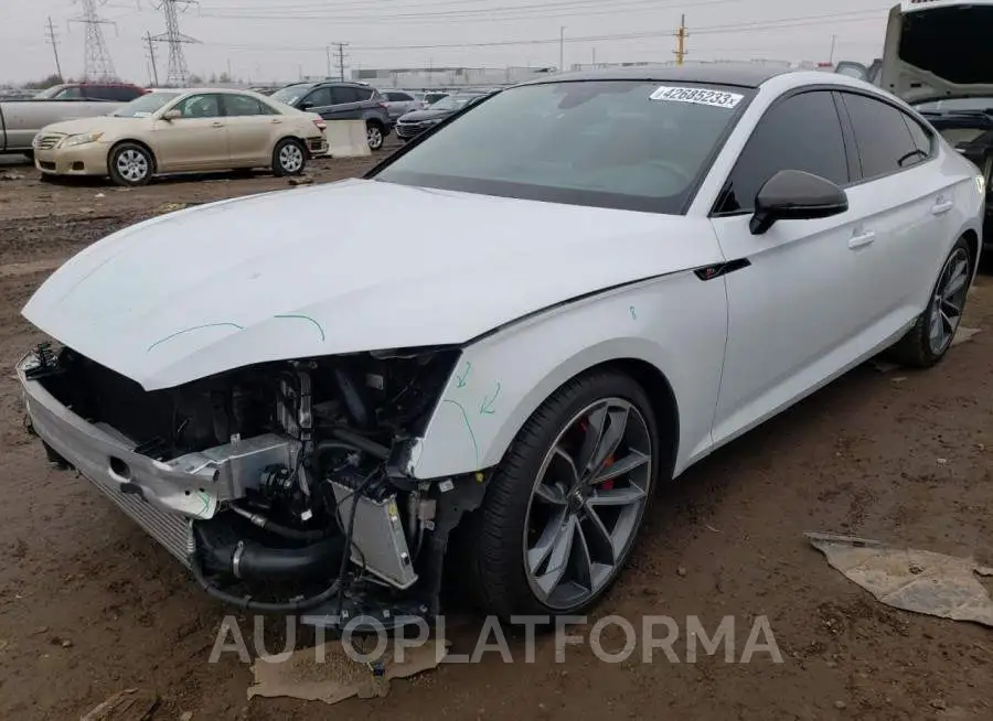 AUDI S5 PRESTIG 2018 vin WAUC4CF59JA125254 from auto auction Copart