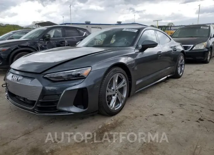 AUDI E-TRON GT 2022 vin WAUDJBFW2N7003810 from auto auction Copart