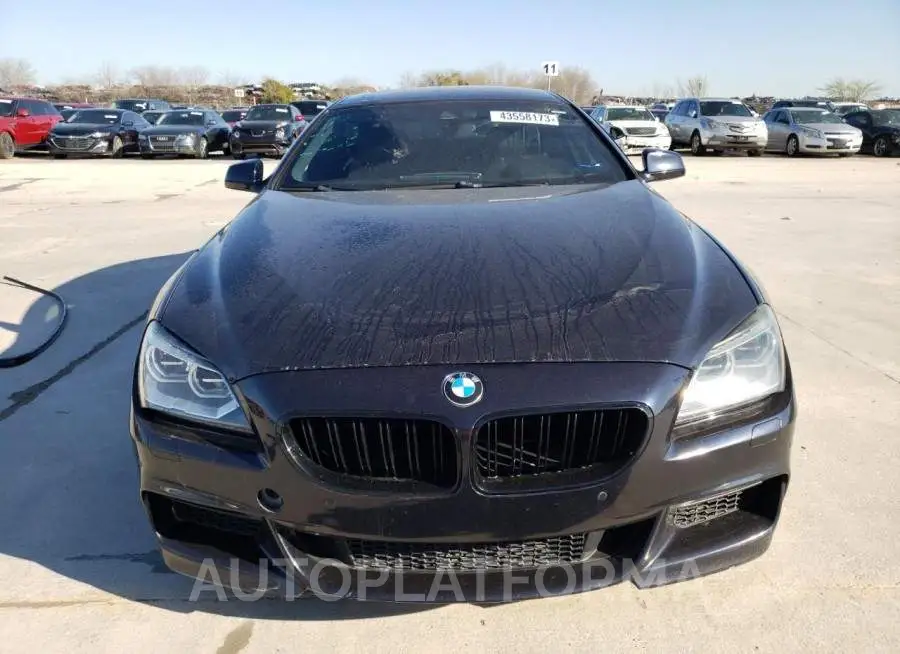 BMW 650 I GRAN 2015 vin WBA6B2C5XFD129983 from auto auction Copart