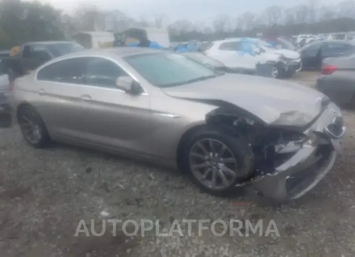 BMW 640 I GRAN 2016 vin WBA6D0C59GD927682 from auto auction Copart