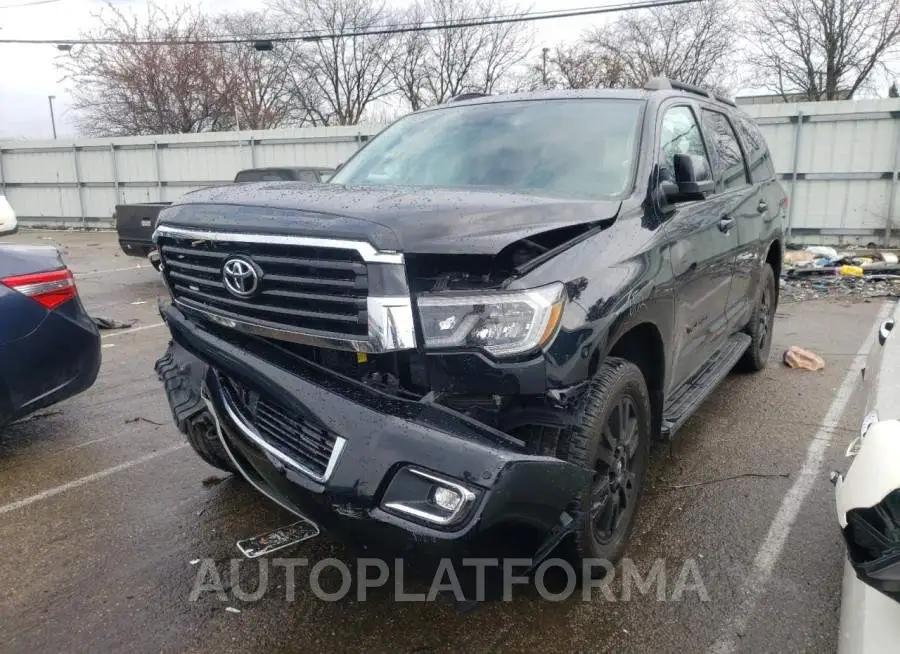 TOYOTA SEQUOIA SR 2019 vin 5TDBY5G17KS167369 from auto auction Copart