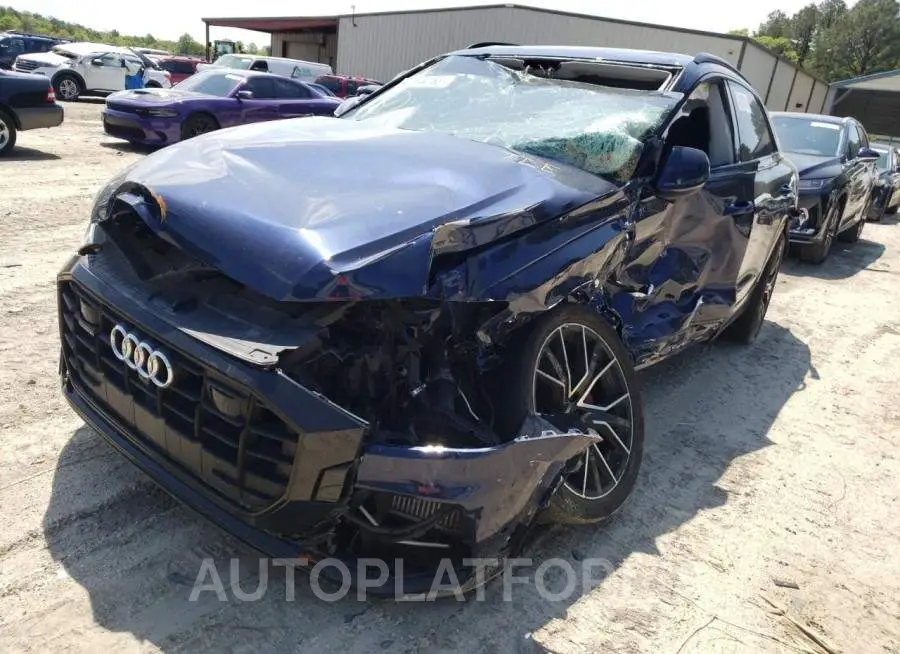 AUDI Q8 PREMIUM 2019 vin WA1EVAF12KD009897 from auto auction Copart