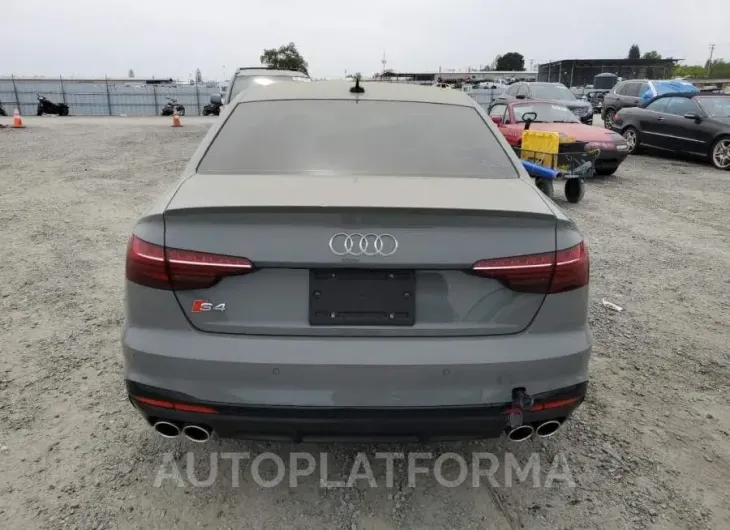 AUDI S4 PRESTIG 2021 vin WAUC4AF49MA062382 from auto auction Copart