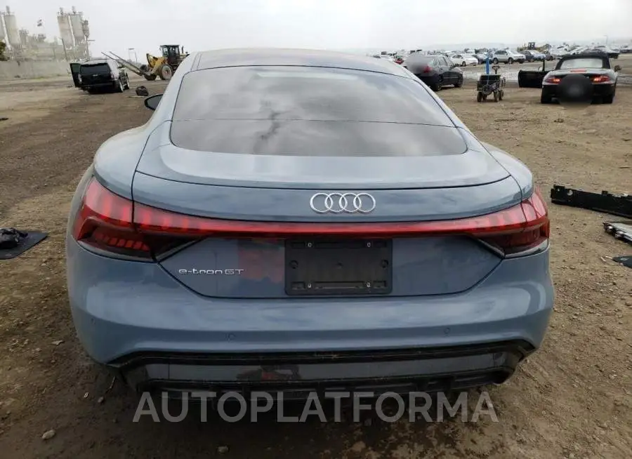 AUDI E-TRON GT 2022 vin WAUEJBFW7N7001524 from auto auction Copart