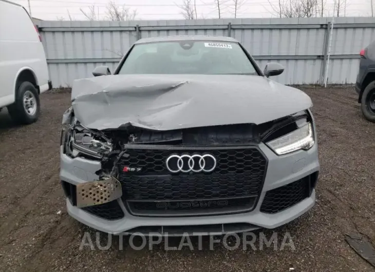 AUDI RS7 PRESTI 2017 vin WUAWAAFC0HN904740 from auto auction Copart