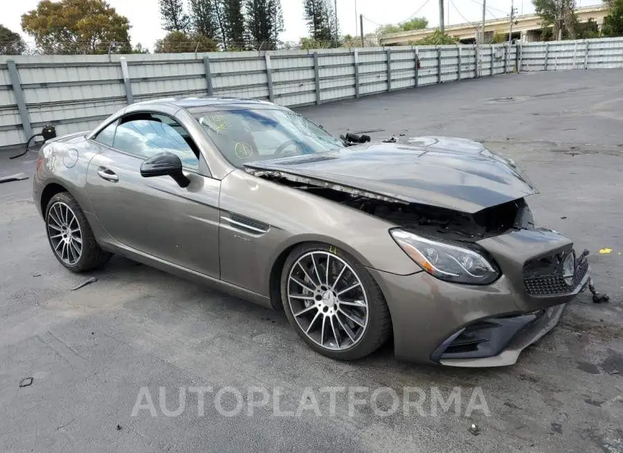 MERCEDES-BENZ SLC 43 AMG 2018 vin WDDPK6GA9JF150266 from auto auction Copart