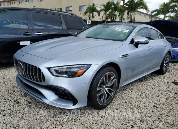 MERCEDES-BENZ AMG GT 43 2022 vin W1K7X5KB5NA047196 from auto auction Copart