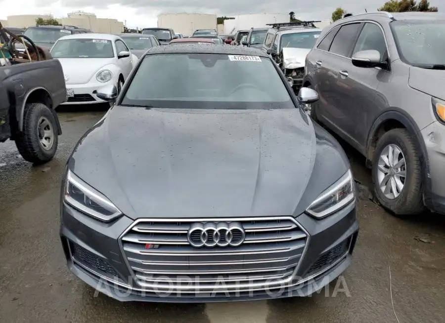 AUDI S5 PREMIUM 2018 vin WAUP4AF58JA028620 from auto auction Copart