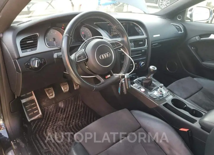 AUDI S5 PREMIUM 2015 vin WAUGGAFR2FA021213 from auto auction Copart