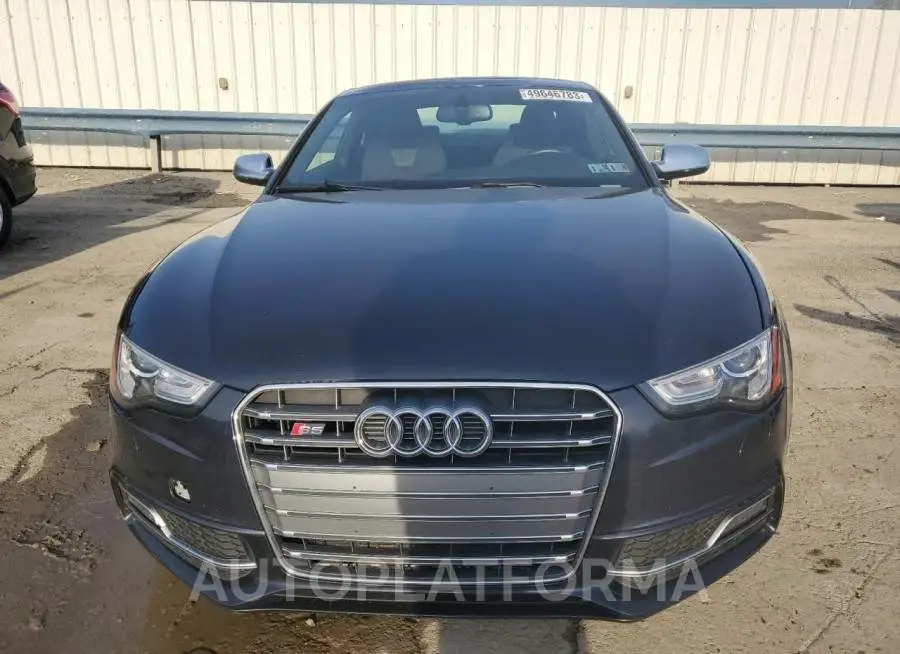 AUDI S5 PREMIUM 2015 vin WAUGGAFR2FA021213 from auto auction Copart