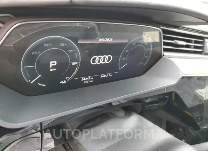 AUDI E-TRON SPO 2020 vin WA12ABGE8LB035469 from auto auction Copart