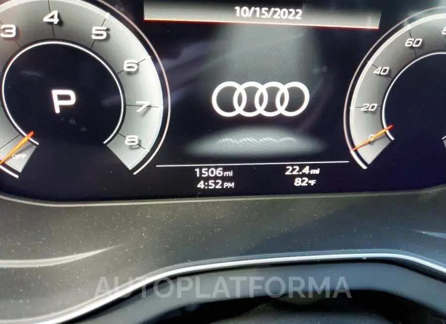 AUDI SQ5 PREMIU 2022 vin WA1B4AFY1N2132027 from auto auction Copart