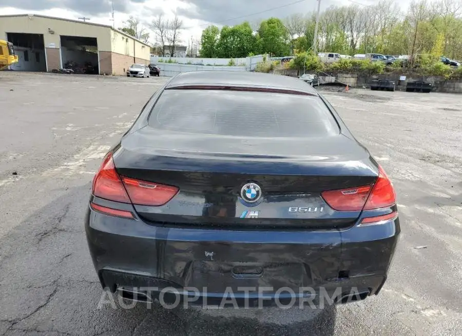 BMW 650 I GRAN 2015 vin WBA6B2C54FD799092 from auto auction Copart