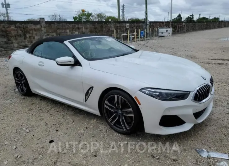 BMW 840I 2022 vin WBADZ2C09NCH18375 from auto auction Copart