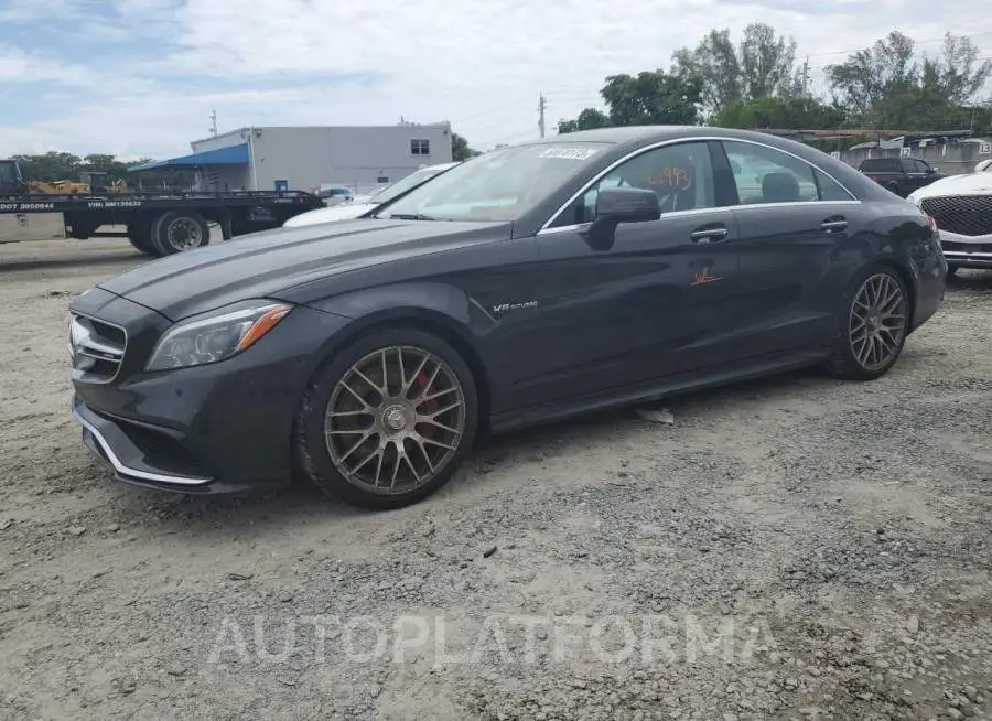 MERCEDES-BENZ CLS 63 AMG 2016 vin WDDLJ7GBXGA163288 from auto auction Copart