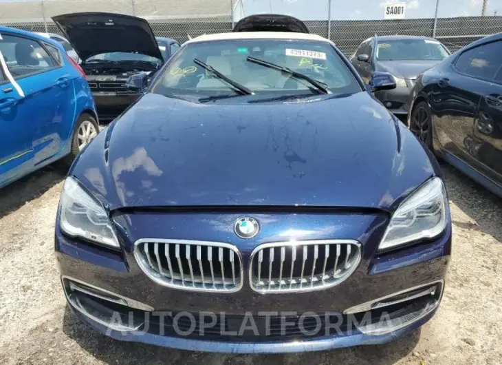 BMW 650 I 2018 vin WBA6F5C57JD997163 from auto auction Copart