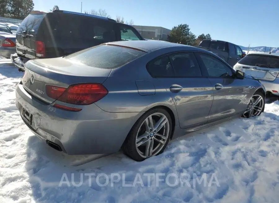 BMW 650 I 2015 vin WBA6B4C55FD761561 from auto auction Copart