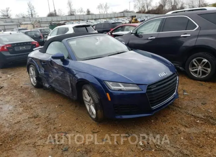 AUDI TT 2016 vin TRUT5CFV3G1030266 from auto auction Copart