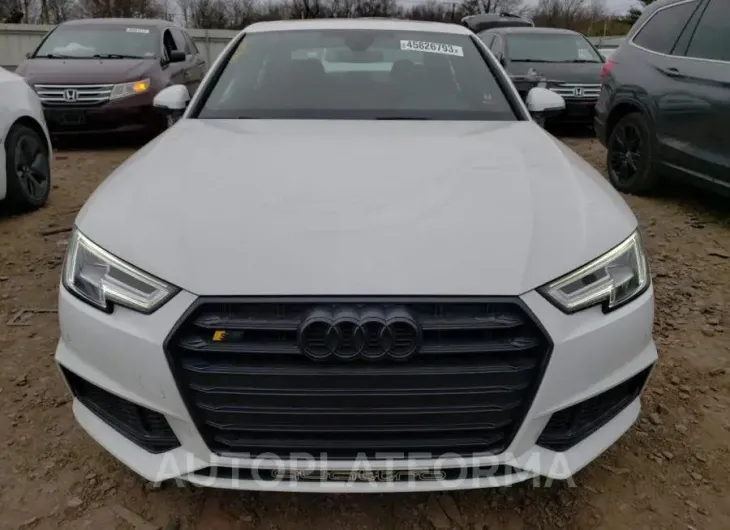 AUDI S4 PREMIUM 2018 vin WAUB4AF46JA105275 from auto auction Copart