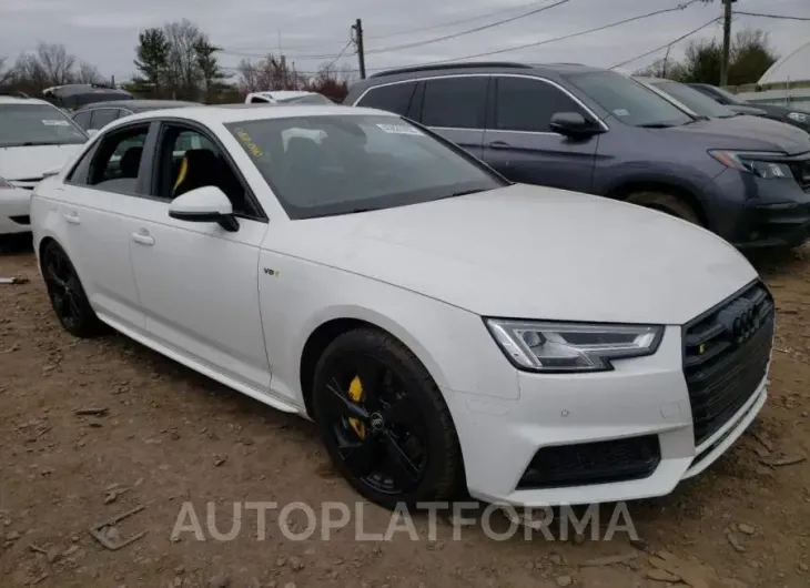 AUDI S4 PREMIUM 2018 vin WAUB4AF46JA105275 from auto auction Copart