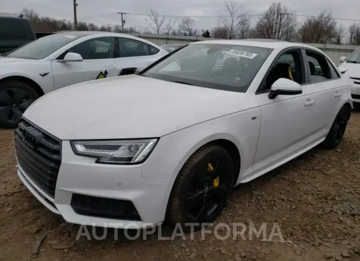 AUDI S4 PREMIUM 2018 vin WAUB4AF46JA105275 from auto auction Copart