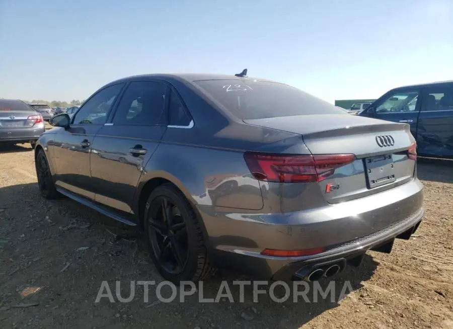 AUDI S4 PREMIUM 2018 vin WAUB4AF47JA200668 from auto auction Copart