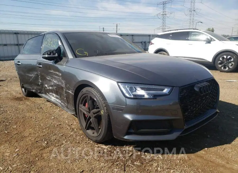 AUDI S4 PREMIUM 2018 vin WAUB4AF47JA200668 from auto auction Copart