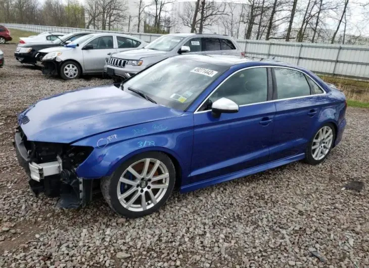 AUDI S3 PREMIUM 2015 vin WAUBFGFF5F1101398 from auto auction Copart