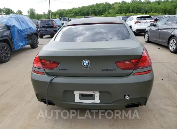 BMW 650 XI GRA 2015 vin WBA6B4C50FD761046 from auto auction Copart