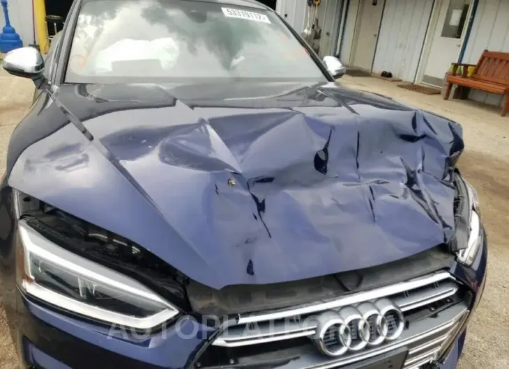 AUDI S5 PRESTIG 2018 vin WAUC4CF59JA065539 from auto auction Copart