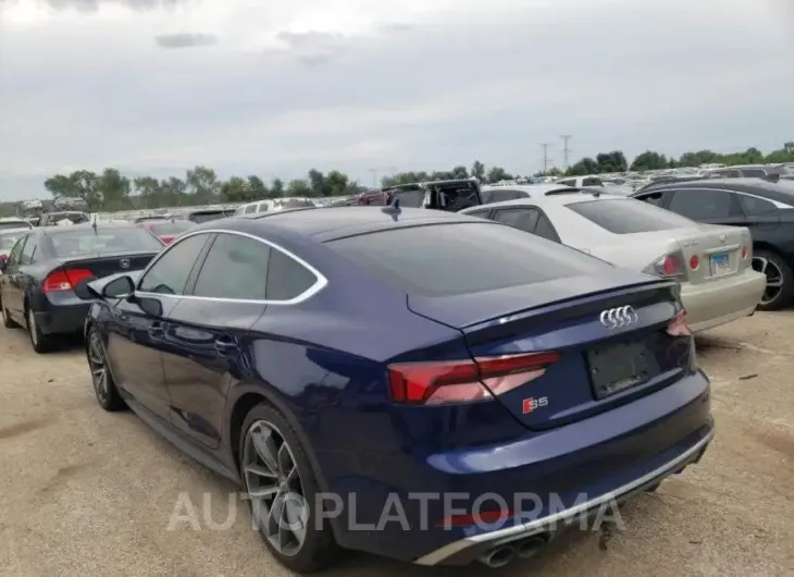 AUDI S5 PRESTIG 2018 vin WAUC4CF59JA065539 from auto auction Copart