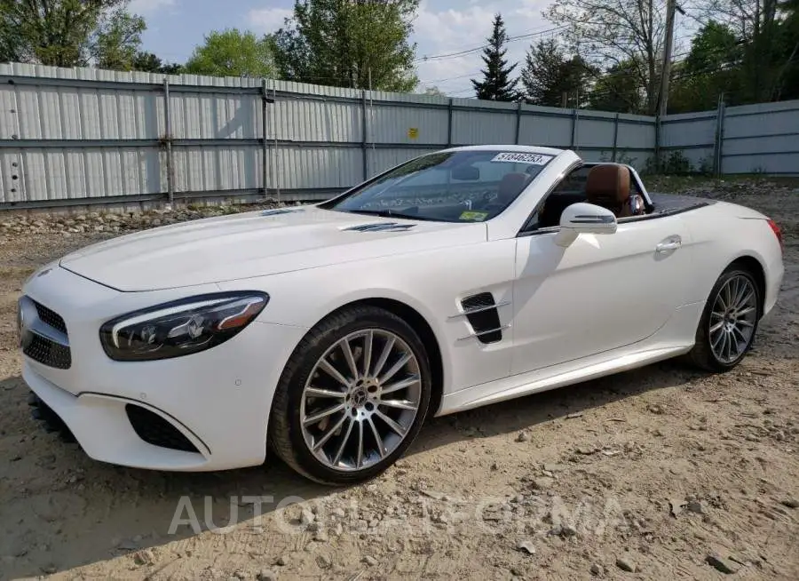 MERCEDES-BENZ SL 450 2020 vin W1KJK6GAXLF061007 from auto auction Copart