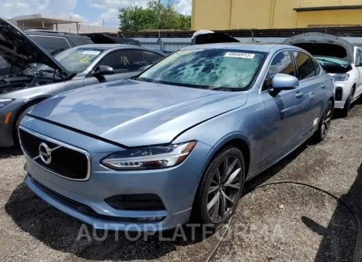 VOLVO S90 T6 MOM 2020 vin LVYA22MK1LP176954 from auto auction Copart