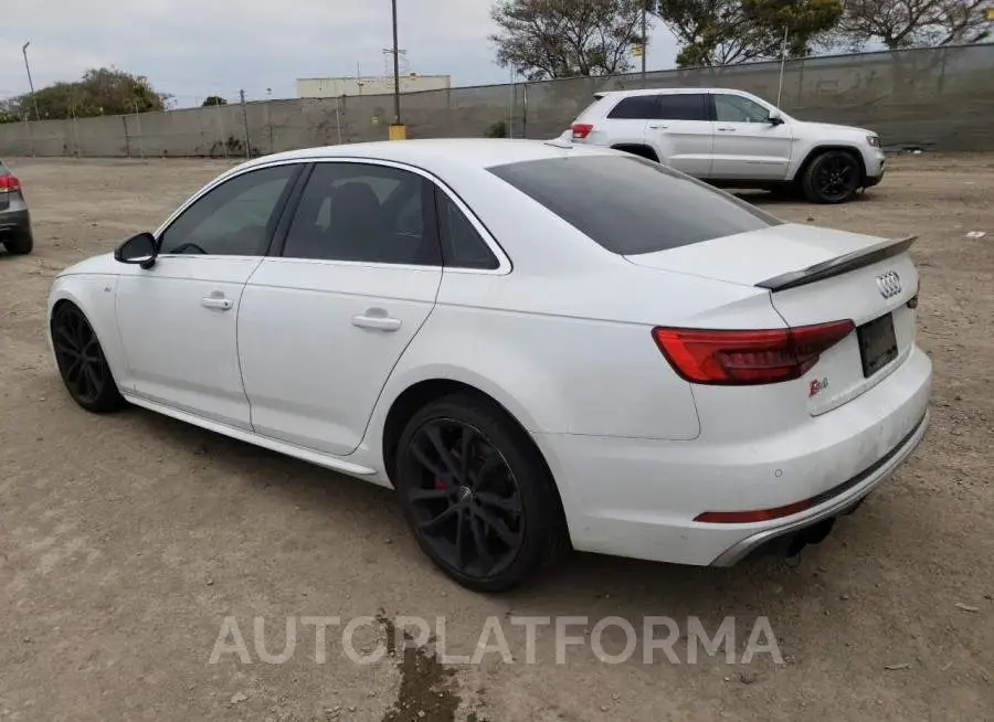 AUDI S4 PREMIUM 2018 vin WAUB4AF43JA003562 from auto auction Copart