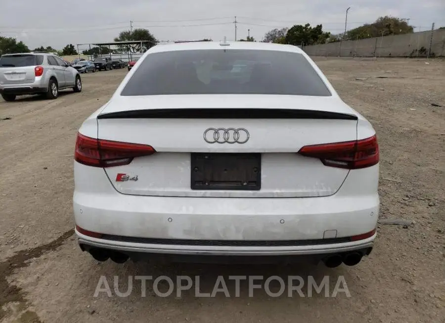 AUDI S4 PREMIUM 2018 vin WAUB4AF43JA003562 from auto auction Copart