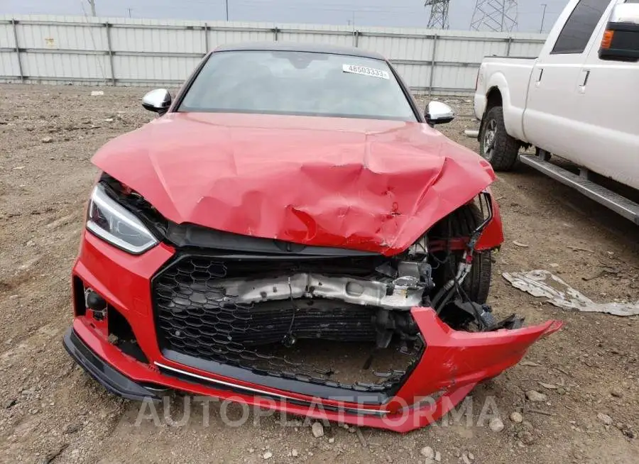 AUDI S5 PRESTIG 2018 vin WAUC4CF53JA068551 from auto auction Copart